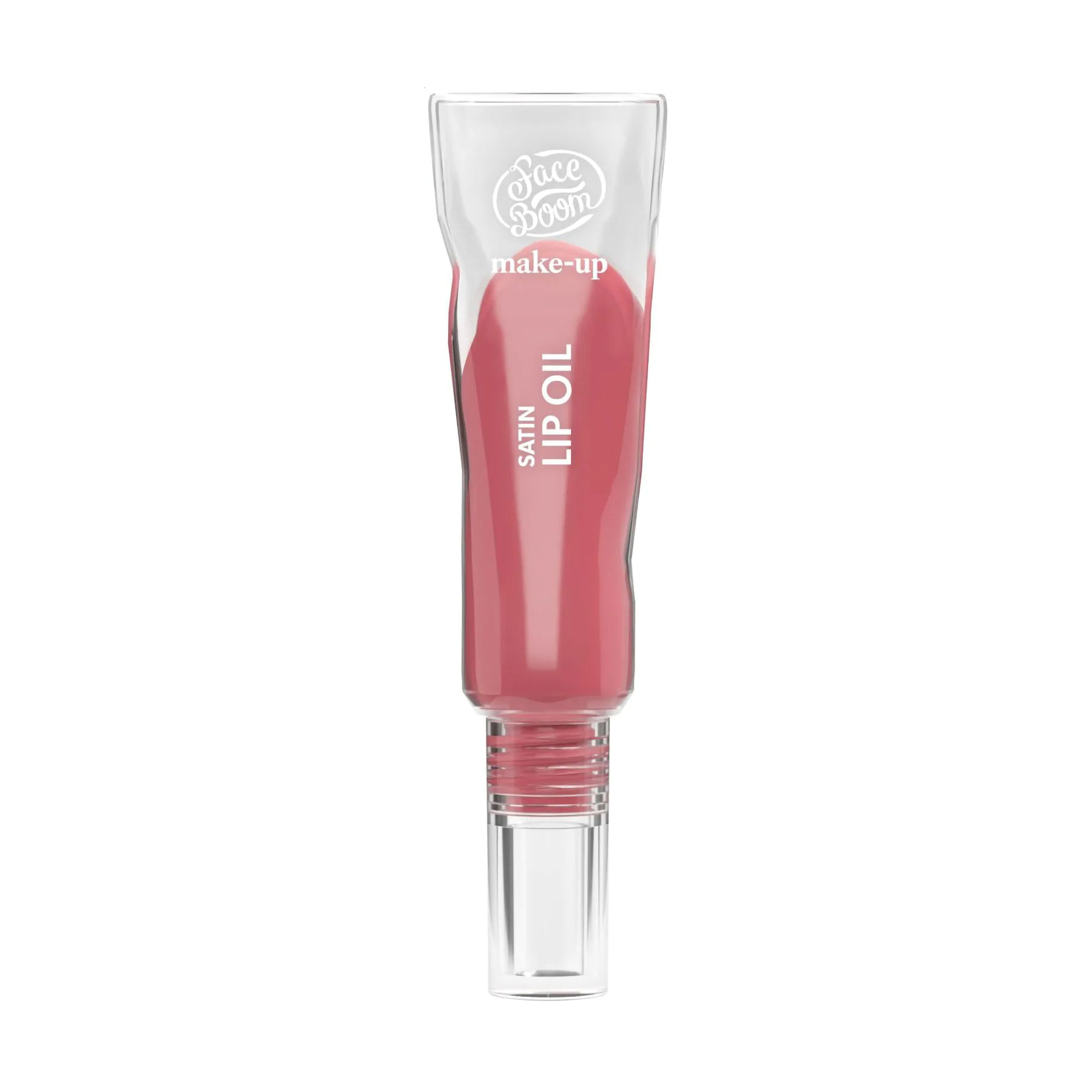 Сатиновий блиск-олія для губ Face Boom Make-Up Satin Lip Oil 03 Funky Pink, 3.5 мл