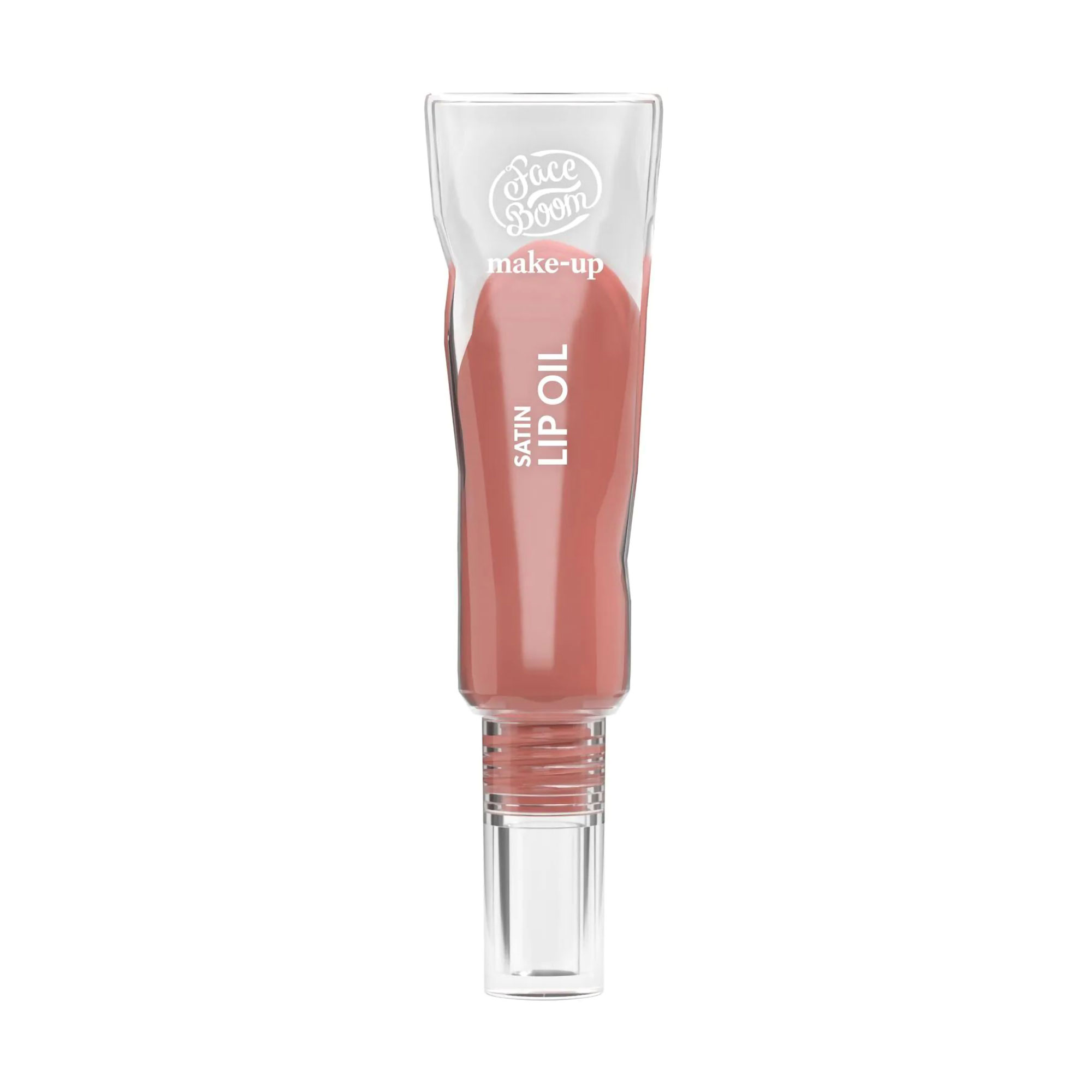 Сатиновий блиск-олія для губ Face Boom Make-Up Satin Lip Oil 04 Fresh Coral, 3.5 мл